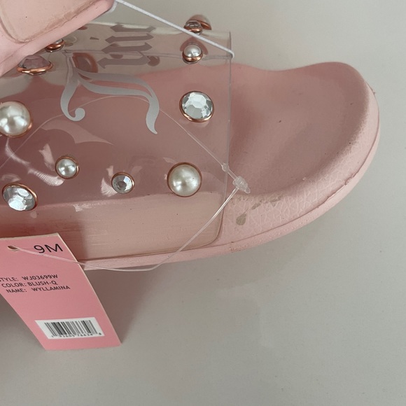 Juicy Couture Light Pink Slides / New with Tags - Picture 5 of 7